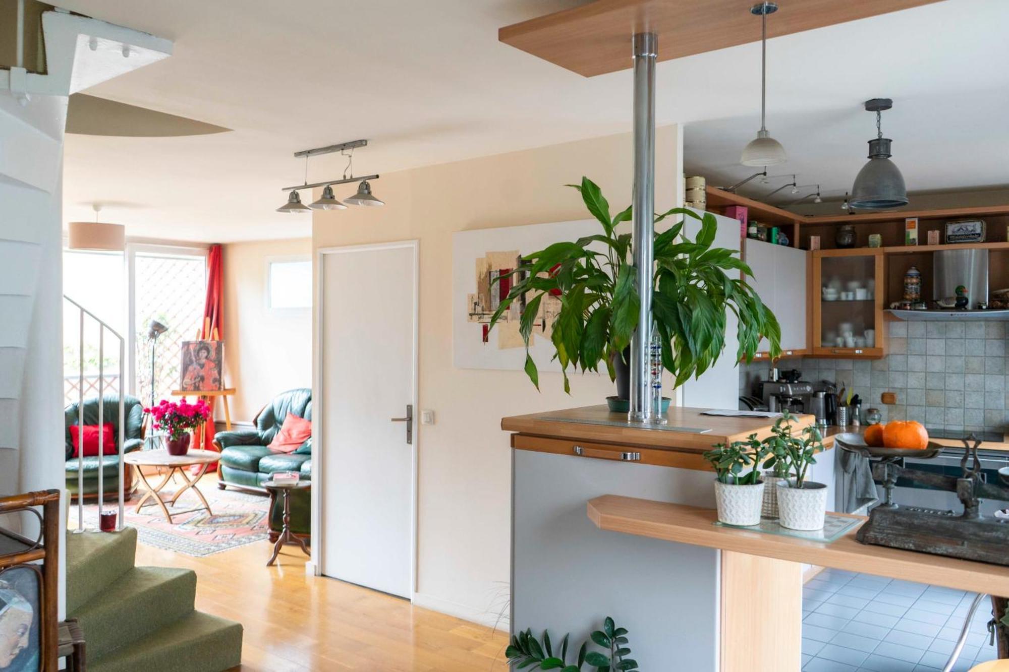 Appartement Charming Duplex With Two Balconies In The 13th *